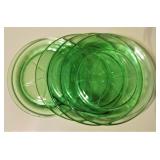Glowing Vasaline Glass Coasters 