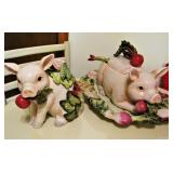 Fitz and Floyd French Market Set 