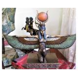 Egyptian Isis With Open Wings Statue 