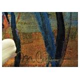 Large Signed Tapestry 