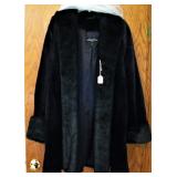 Donna Salyers Fabulous Faux Fur Coat 
