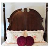 Elaborate Antique 4 Poster Queen Bed  