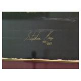 Stephen Kaye Large Flora Painting Framed 36X44 