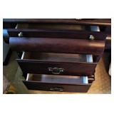 Matching Antique Waterfall Side Table 