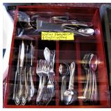 Wallace Flatware Set with Tray 