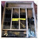 Knork Titanium Set with Tray 