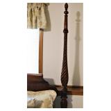 Four Poster Tall Finials Queen Bed 