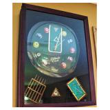 Billiards Clock - Great for a Game Room! 
