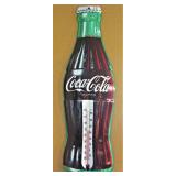 Coca-Cola Metal Thermometer 