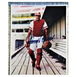 Autographed Johnny Bench Picture 