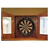 Dart Board With Hanging Cabinet 