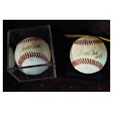Autographed Johnny Bench Baseballs 