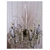 Antique Epergne Crystal Lamp - Very Few Ever Made - Absolutely Gorgeous! It will fit right in with S