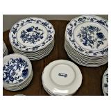 Blue Danube Dishes Set Japan 