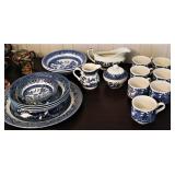 Willow Blue Churchill Dishes 