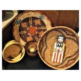 Native American Woven Baskets 