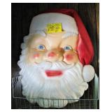 Giant Santa Face Blow Mold with Box 