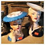 Vintage Head Vases 