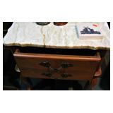 Marble Top Side Table 