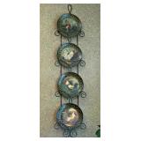 Rooster Plates with Hanger 