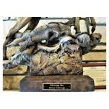 Danny Edwards Fine Art Large Stone Sculpture - Moving On 