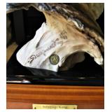 Joe Slockbower Signed Cold Cast Hand Painted Sculpture - Siberian King 