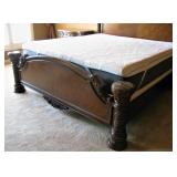 Signature Design by Ashley North Shore Panel Bed With Mattress 