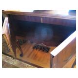 Antique Buffet Cabinet Table 