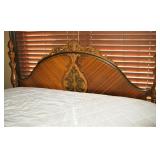 Antique Ornate Four Poster Full-Size Bed 