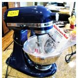 Kitchen Aid Cobalt Blue Stand Mixer 