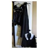 Vintage Beaded Bustier Corset - Fur Collar Jacket 