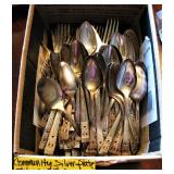 Community Silver Plate Flatware Set 