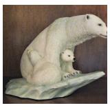Mill Creek Studios Polar Bear with Cubs Sculpture 