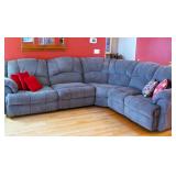 Like New Reclining Sectional 