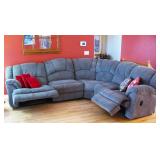 Like New Reclining Sectional 