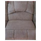 Like New Reclining Sectional - The color might look blue but it is grey 