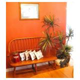 Farmhouse Wood Bench 