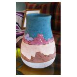 Arizona Southwestern Sand Decorated Pottery 