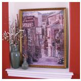 Framed French Café Print 