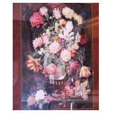 Large Framed Floral 