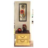 Stanley Crème Wood Side Table