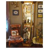 Lighted Curio Cabinet