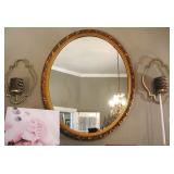 Vintage Oval Mirror