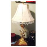 Vintage Hollywood Style Crystal Lamps