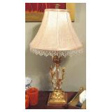 Vintage Hollywood Style Crystal Lamps