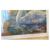 Signed "A New Friend" Framed