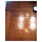 Vintage Antique Extendable Dining Table with 4 Matching Chairs in Pristine Condition