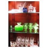 Crystal - Uranium Glass Pieces