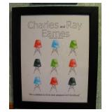 Eames Chairs Art Print