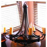 Rustic Candelabra Chandelier - Ready to Hang